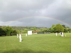Rainbow at Great Missenden Ground